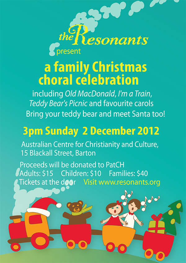 A family Christmas choral celebration